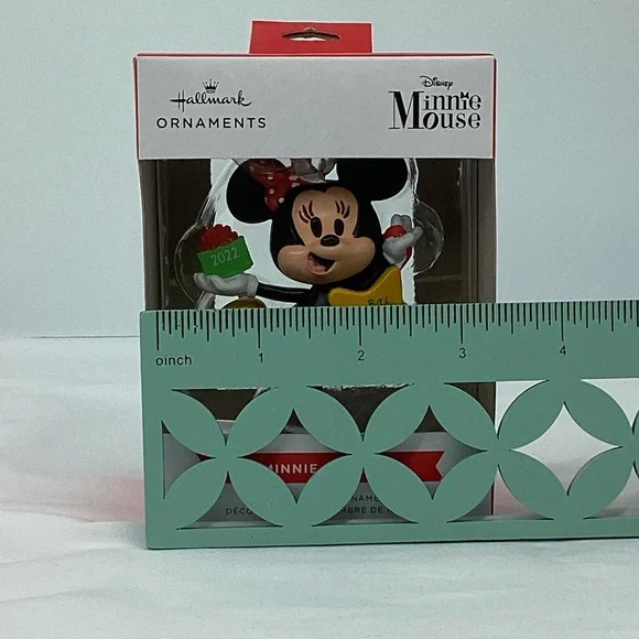 Hallmark Minnie Mouse Ornament with Red and White Accents - Picture 15 of 15
